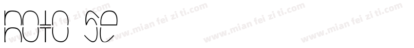 noto se字体转换